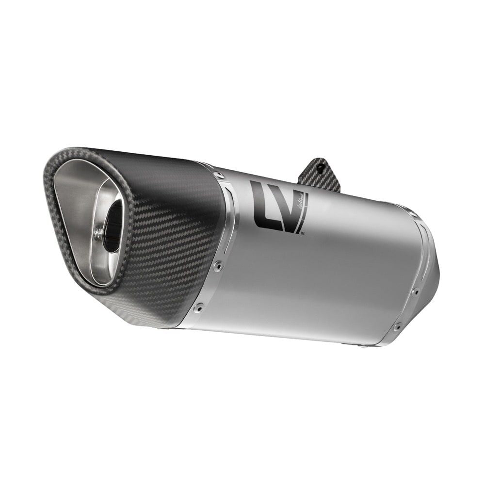 LEOVINCE LV-14R STAINLESS STEEL SLIP-ON MUFFLER ECE 15623