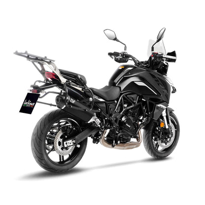 LEOVINCE LV-14 BLACK EDITION SLIP-ON MUFFLER ECE 15624B