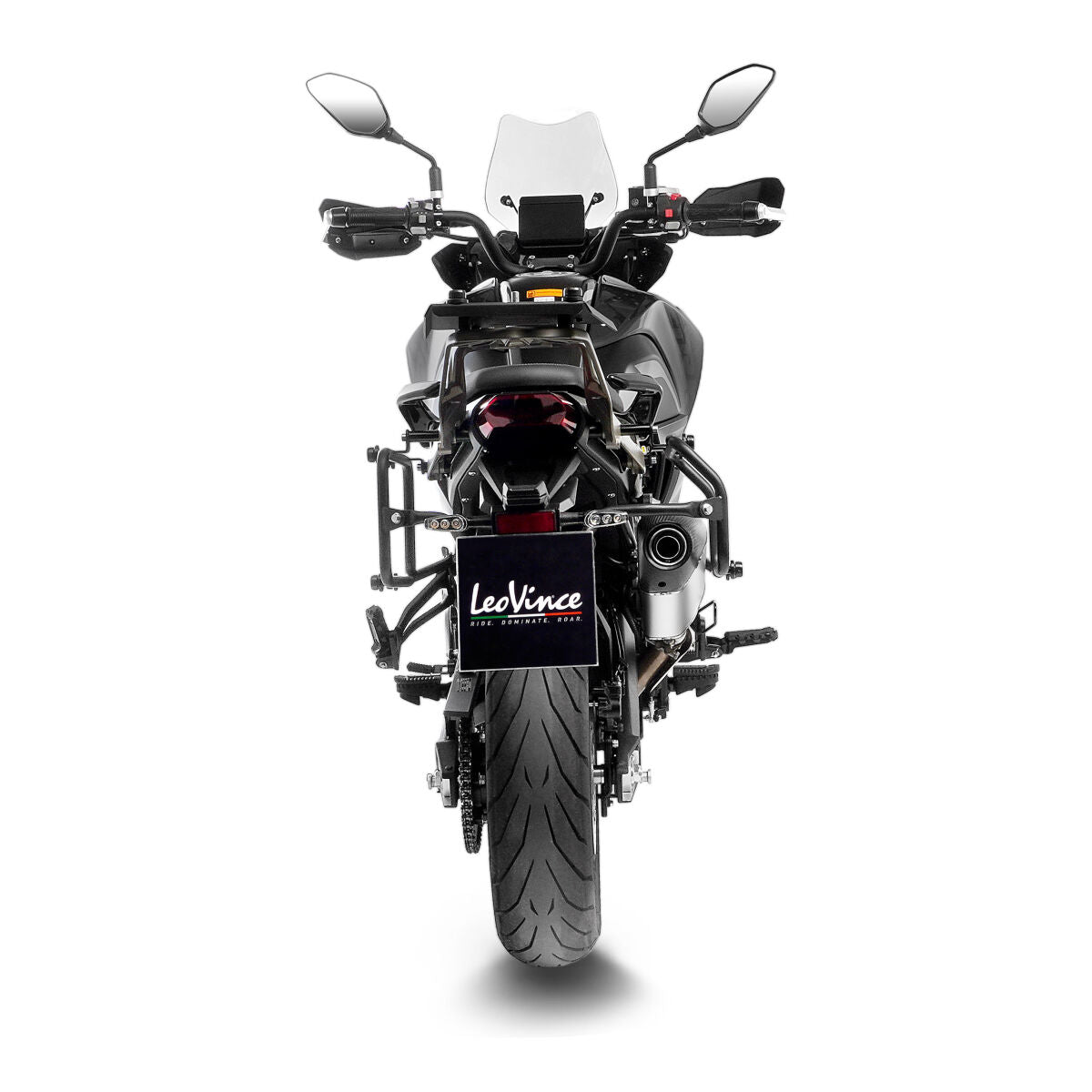 LEOVINCE LV-14 TITANIUM SLIP-ON MUFFLER ECE 15624T