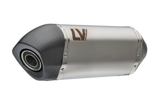 LEOVINCE LV-14 Stainless Steel SLIP-on Muffler ECE 15626