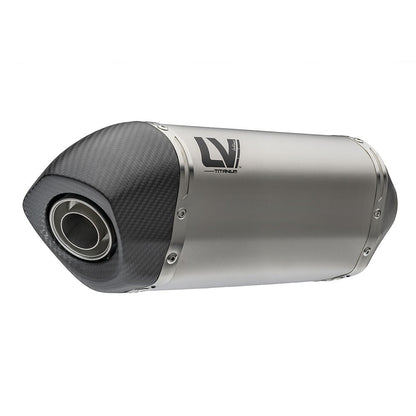LEOVINCE LV-14 TITANIUM SLIP-ON MUFFLER ECE 15626T