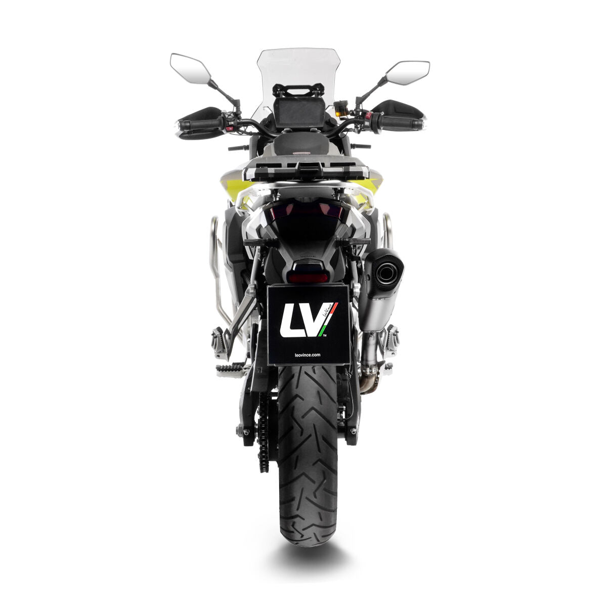 LEOVINCE LV-14 TITANIUM SLIP-ON MUFFLER ECE 15630T