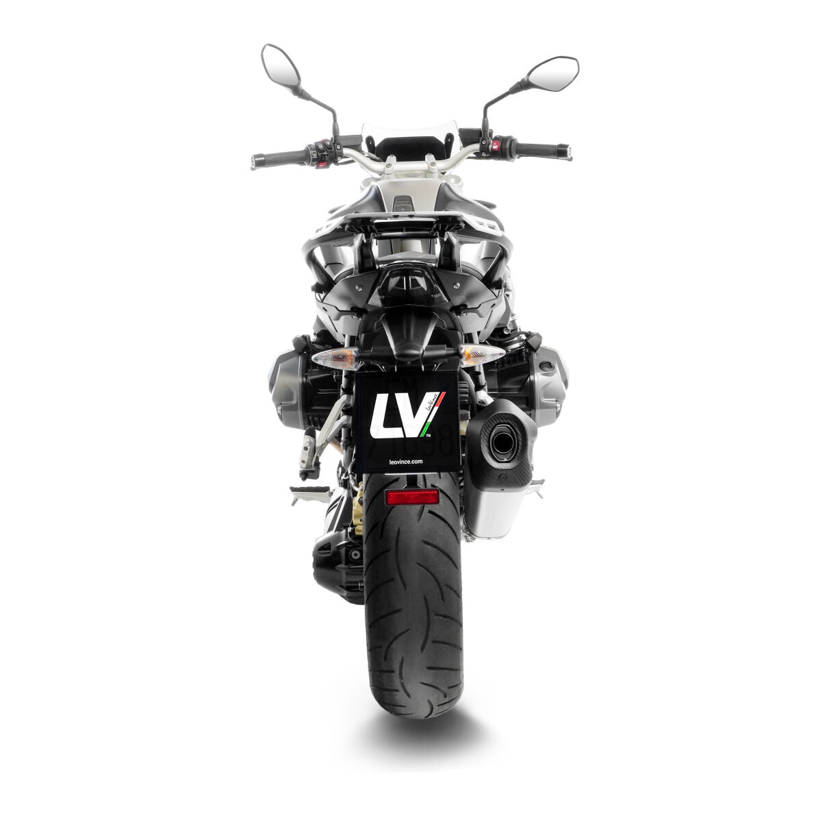 LEOVINCE LV-12R STAINLES STEEL SLIP-ON MUFFLER 15313