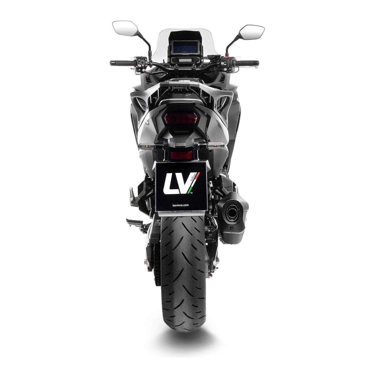 LEOVINCE LV-12R BLACK EDITION SLIP-ON MUFFLER 15314B
