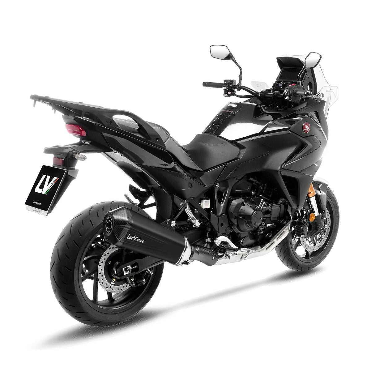 LEOVINCE LV-12R BLACK EDITION SLIP-ON MUFFLER 15314B