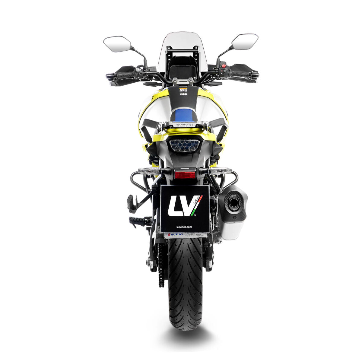 LEOVINCE LV-12R STAINLES STEEL SLIP-ON MUFFLER 15315