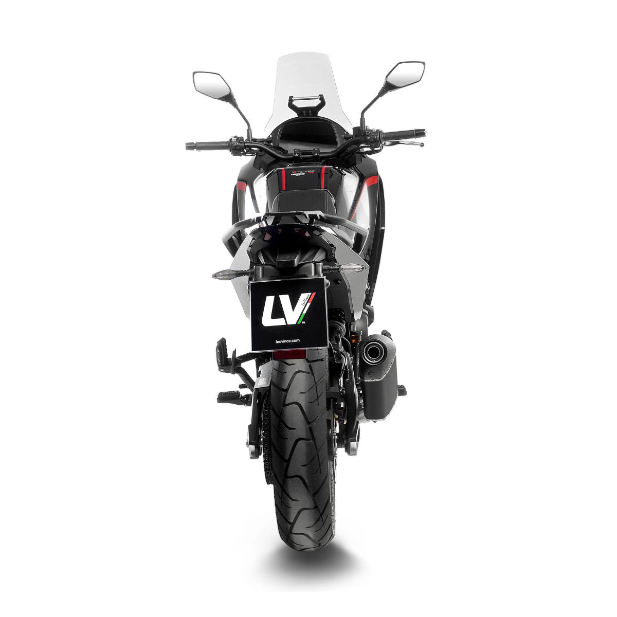 LEOVINCE LV-14 BLACK EDITION SLIP-ON MUFFLER ECE 15633B