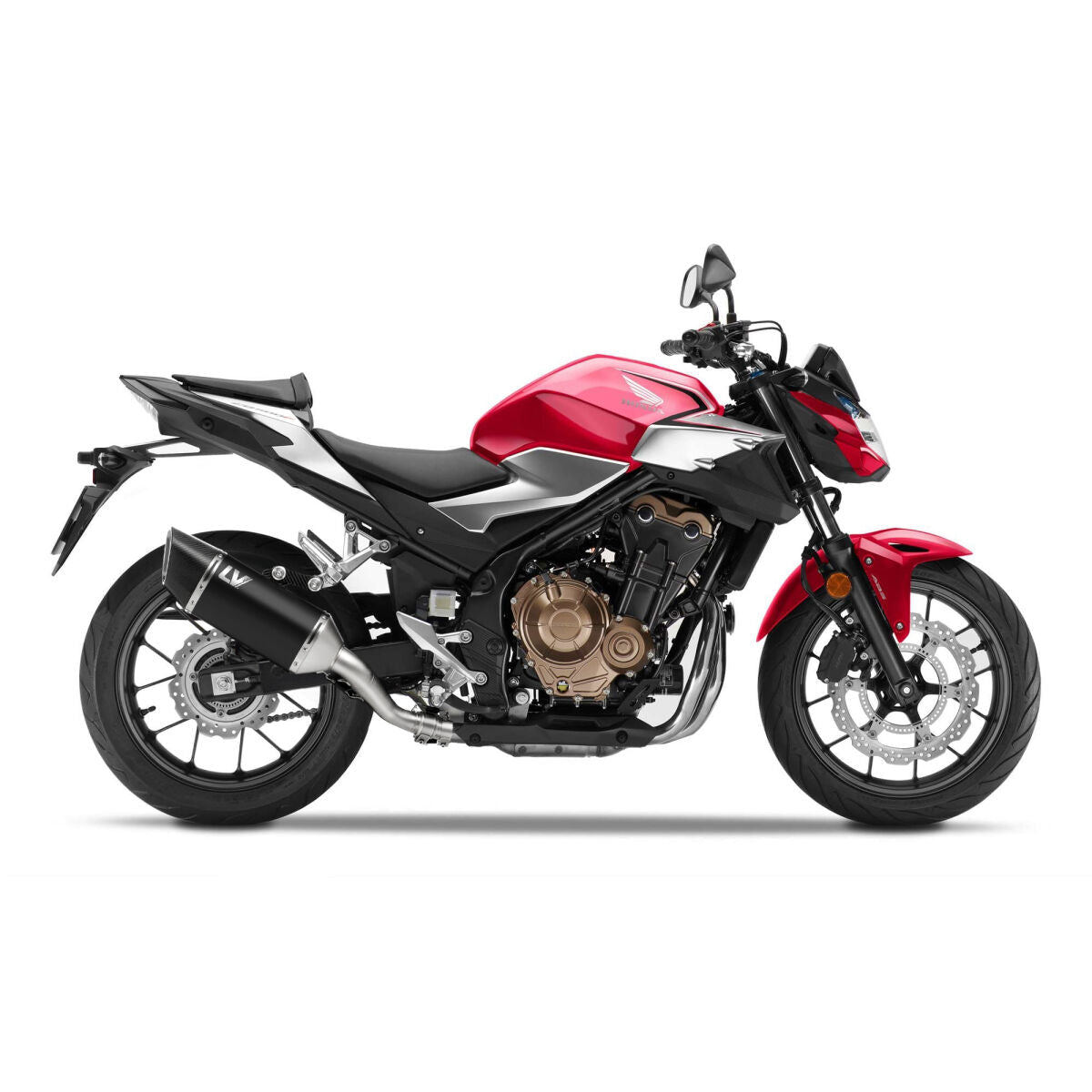 LEOVINCE LV-14R BLACK EDITION SLIP-ON MUFFLER ECE/EU 15634B