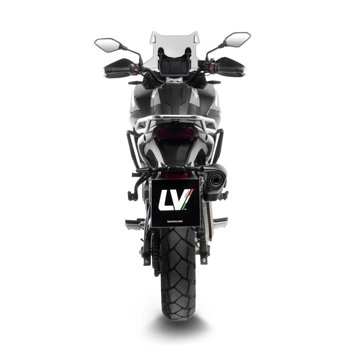 LEOVINCE LV-14 BLACK EDITION SLIP-ON MUFFLER ECE 15637B