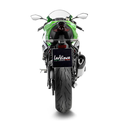 LEOVINCE LV-14R STAINLESS STEEL SLIP-ON MUFFLER ECE 15625