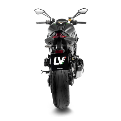 LEOVINCE LV-14R STAINLESS STEEL SLIP-ON MUFFLER ECE 15639