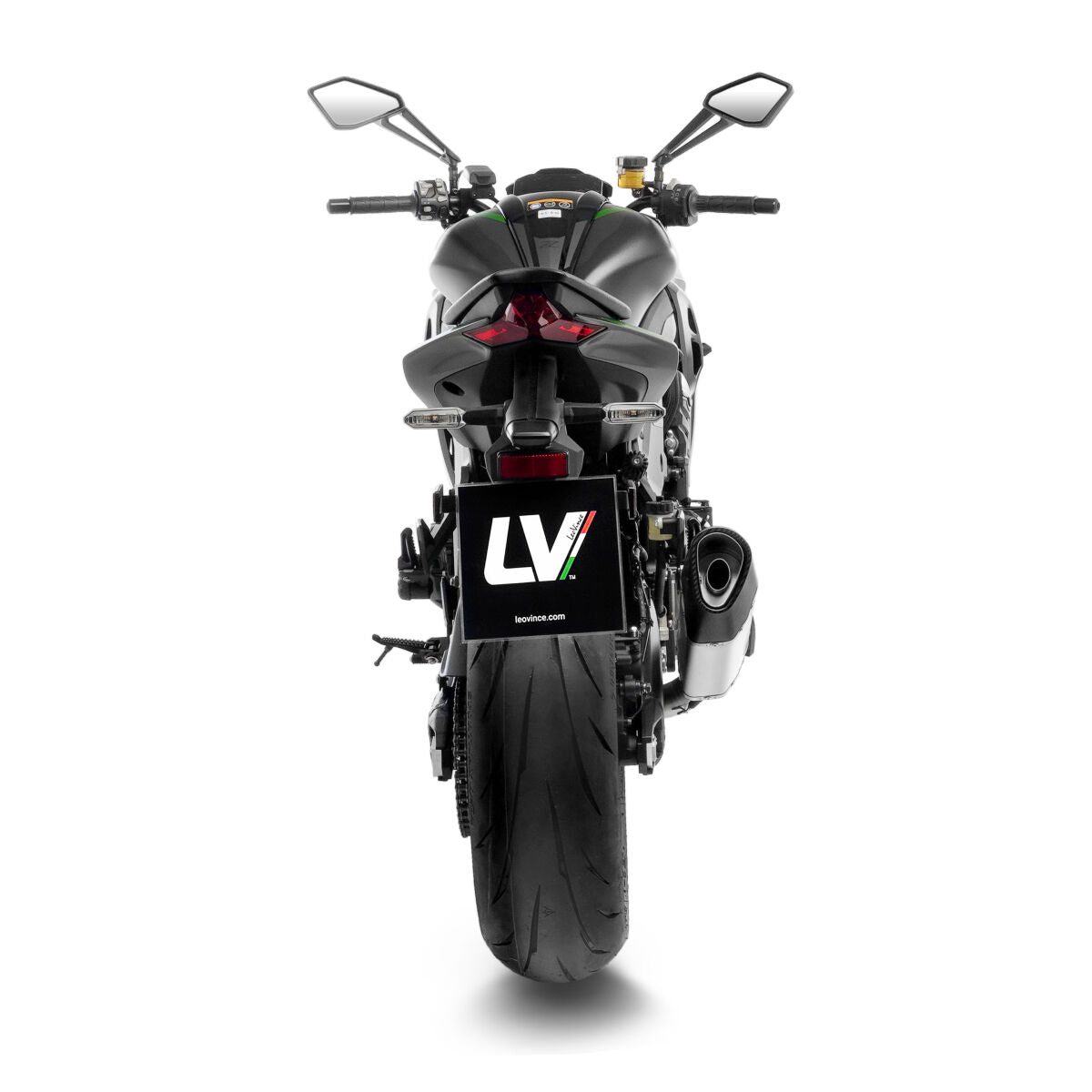 LEOVINCE LV-14R TITANIUM MUFFLER SLIP-ON MUFFLER ECE 15639T