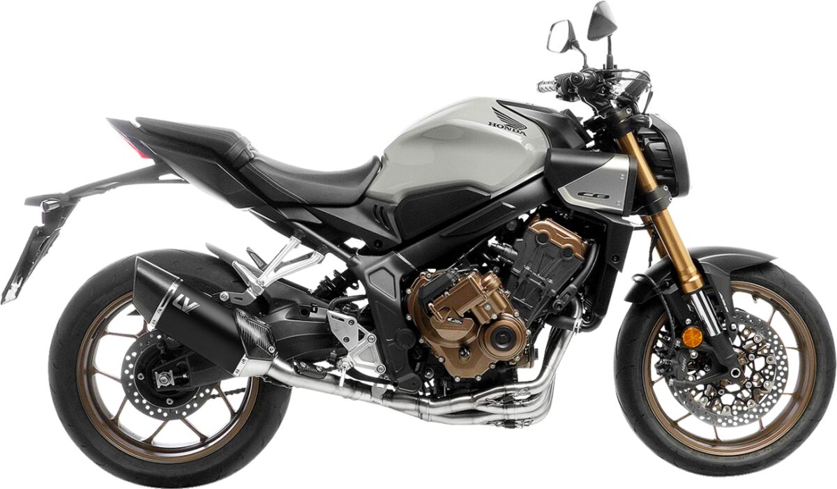 LEOVINCE EXHAUST LV-14 R BLACK 4/1 HONDA CB CBR 650 15611BU