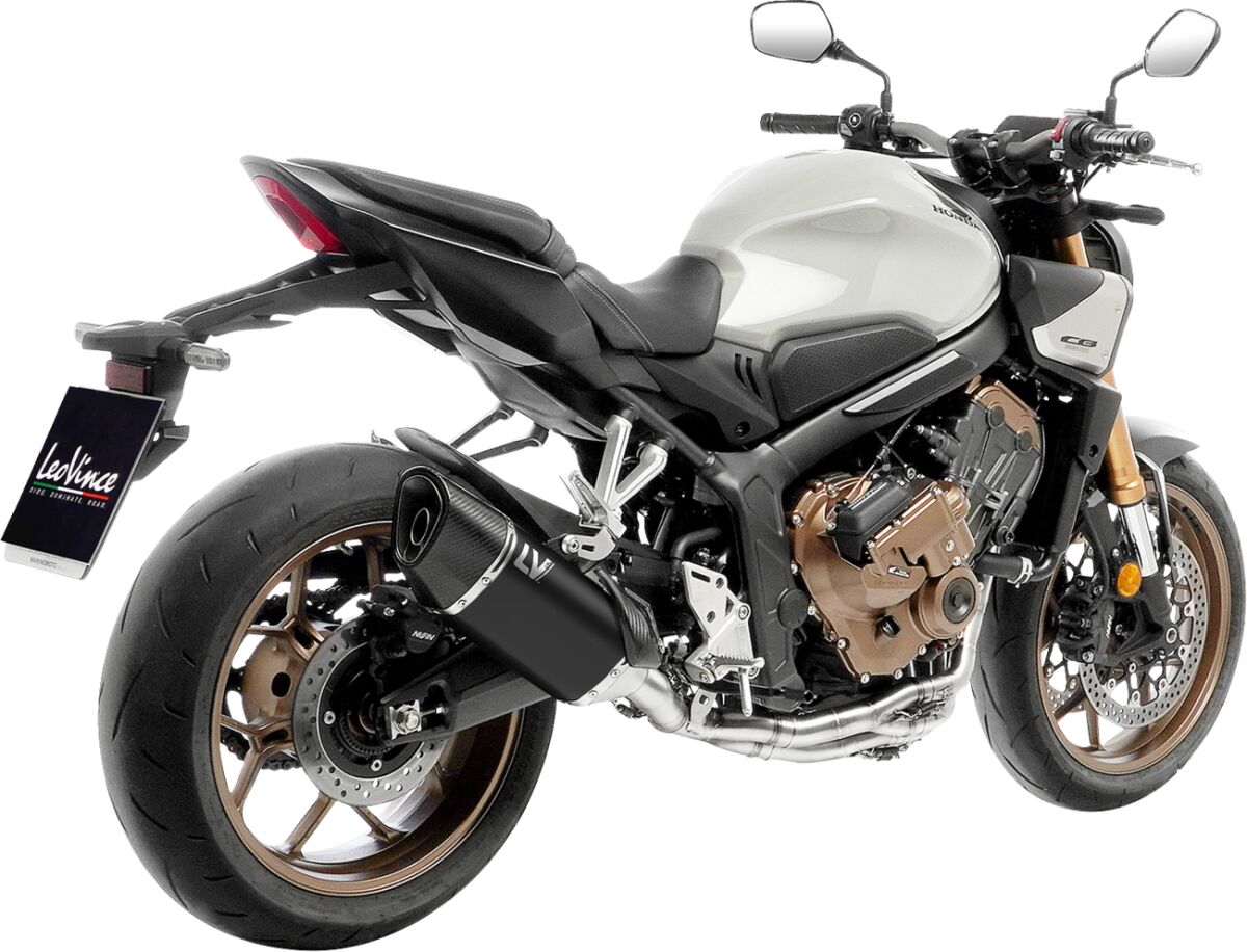 LEOVINCE EXHAUST LV-14 R BLACK 4/1 HONDA CB CBR 650 15611BU