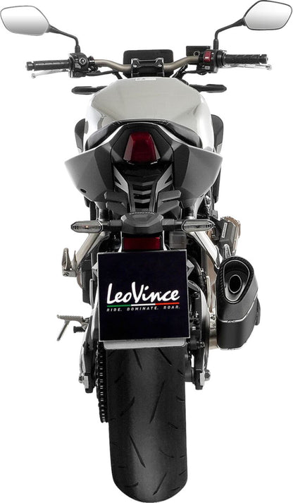 LEOVINCE EXHAUST LV-14 R BLACK 4/1 HONDA CB CBR 650 15611BU
