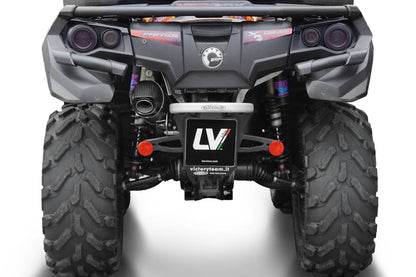 LEOVINCE LV ONE EVO STAINLESS STEEL SLIP-ON MUFFLER 14468EU