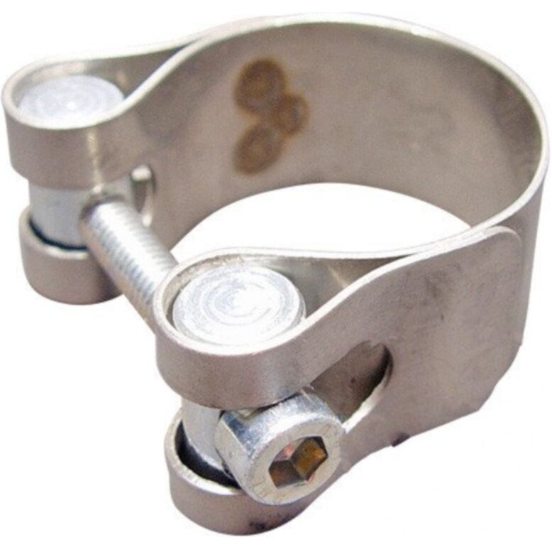 LEOVINCE EXHAUST CLAMP STAINLESS STEEL 300057530R