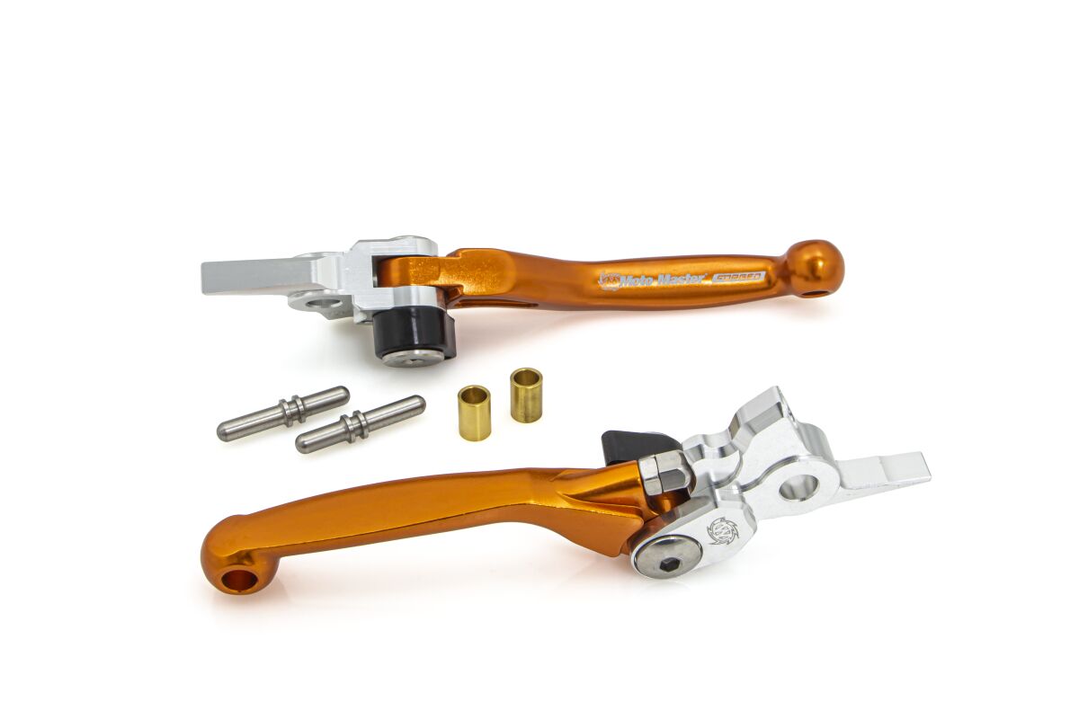 MOTO-MASTER PIVOT LEVER SET ORANGE 101855