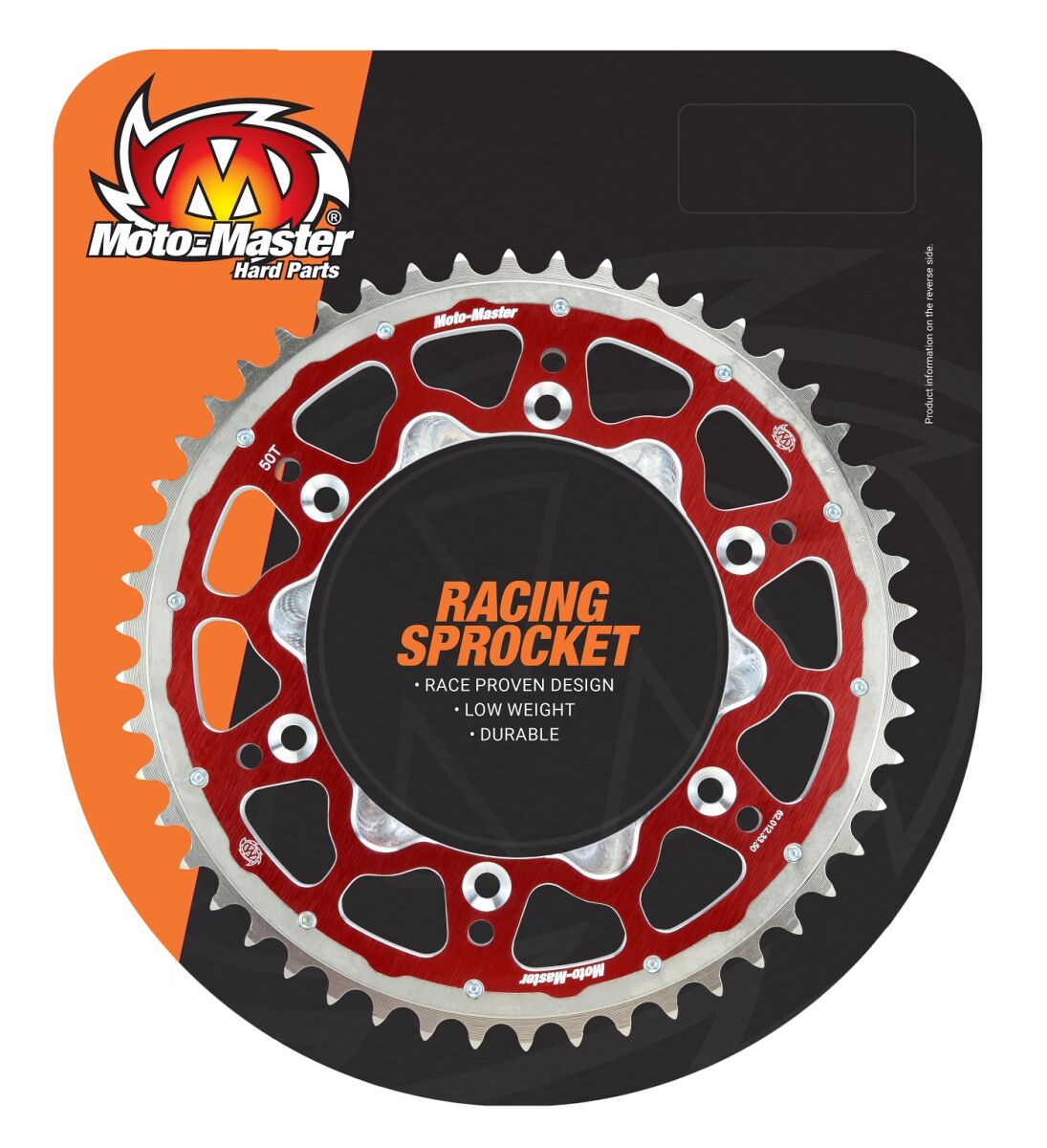 MOTO-MASTER SPROCKET FUSION 520-45T RED HO 62.002.33.45