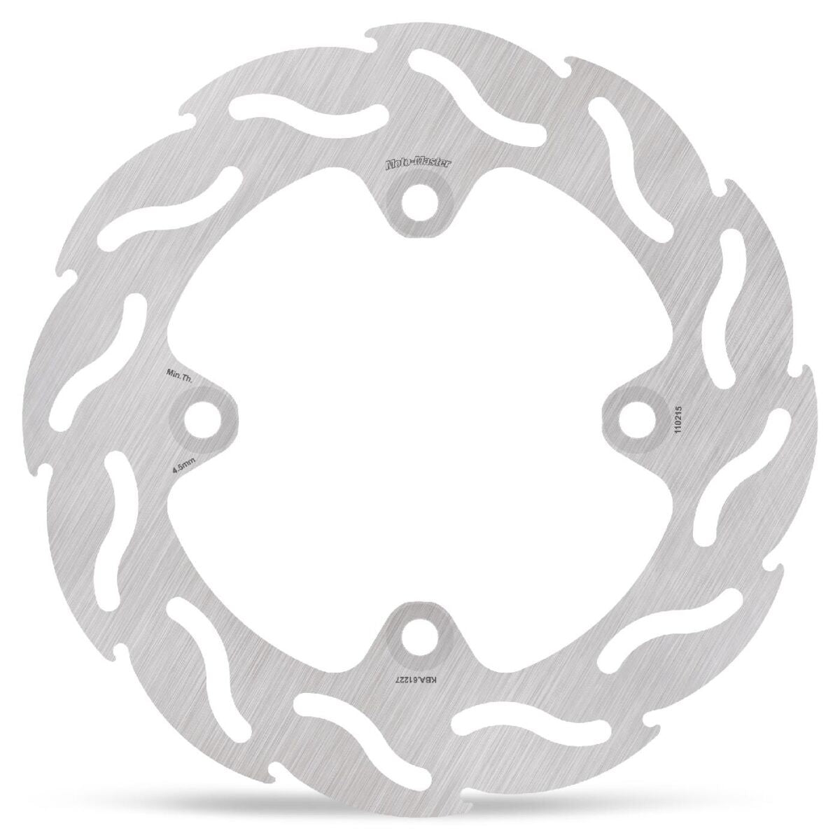 MOTO-MASTER BRAKE ROTOR FIXED FLAME NATURAL 110215