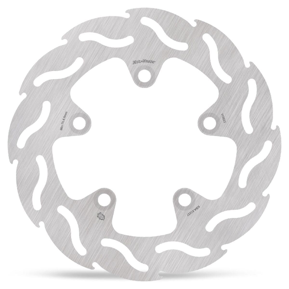 MOTO-MASTER BRAKE ROTOR FIXED FLAME NATURAL 110223
