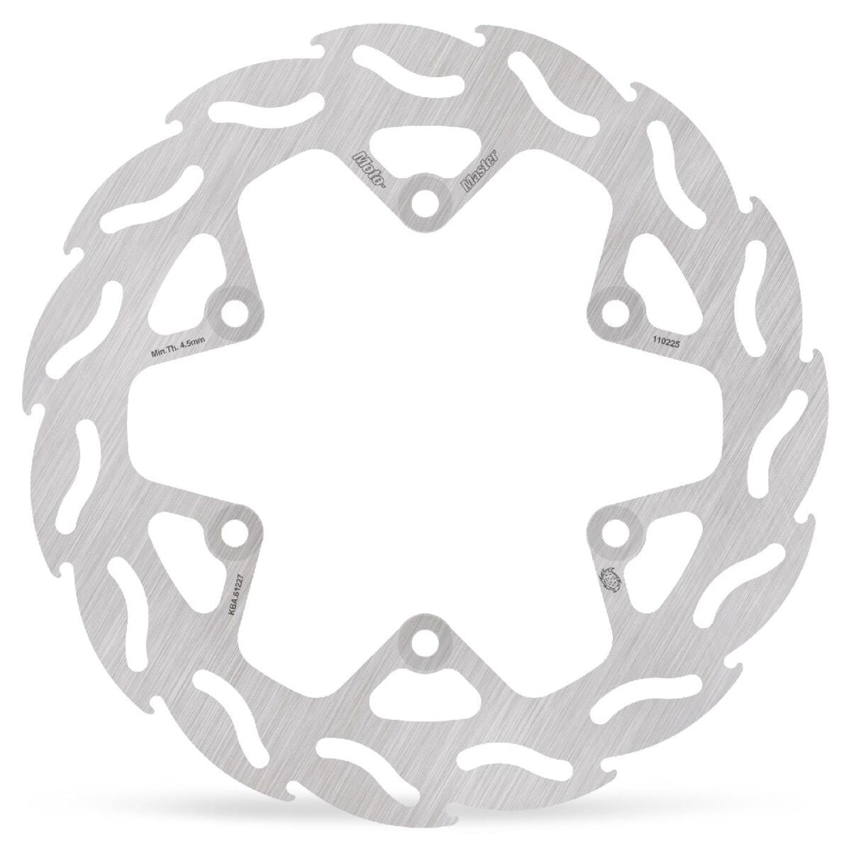 MOTO-MASTER BRAKE ROTOR FIXED FLAME NATURAL 110225