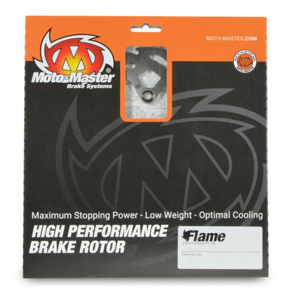 MOTO-MASTER BRAKE ROTOR FIXED FLAME NATURAL 110228