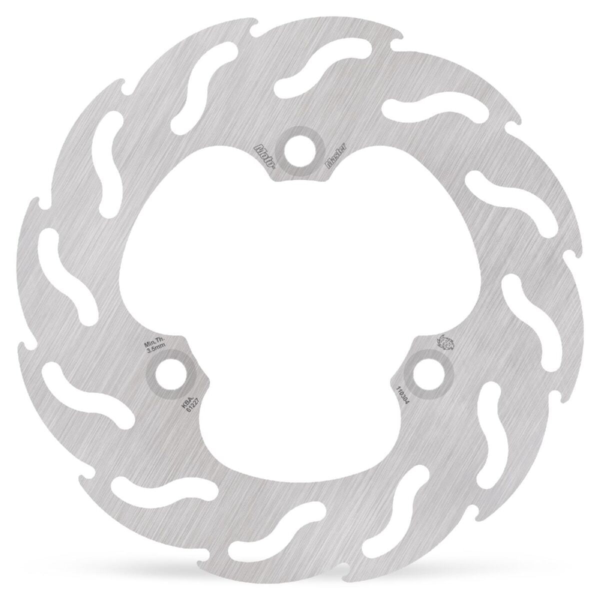 MOTO-MASTER BRAKE ROTOR FIXED FLAME NATURAL 110304