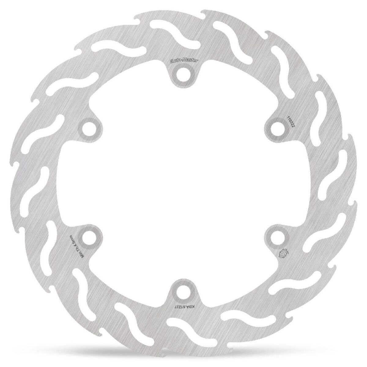 MOTO-MASTER BRAKE ROTOR FIXED FLAME NATURAL 110322