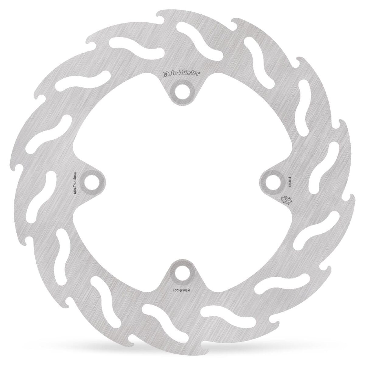 MOTO-MASTER BRAKE ROTOR FIXED FLAME NATURAL 110392
