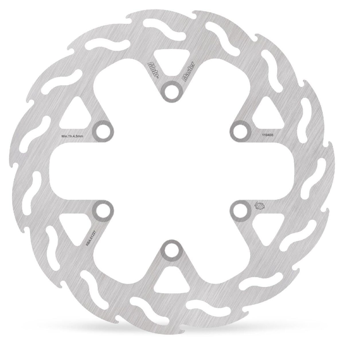 MOTO-MASTER BRAKE ROTOR FIXED FLAME NATURAL 110408