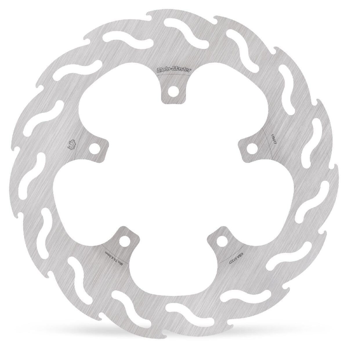 MOTO-MASTER BRAKE ROTOR FIXED FLAME NATURAL 110417