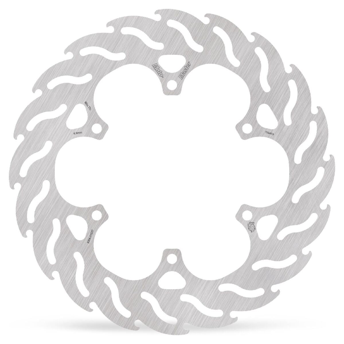 MOTO-MASTER BRAKE ROTOR FIXED FLAME NATURAL 110419