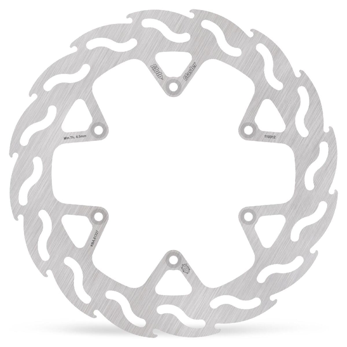 MOTO-MASTER BRAKE ROTOR FIXED FLAME REAR 110312