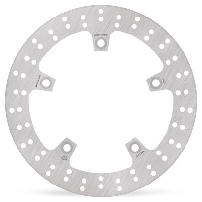 MOTO-MASTER BRAKE ROTOR FIXED HALO ROUND NATURAL 110479
