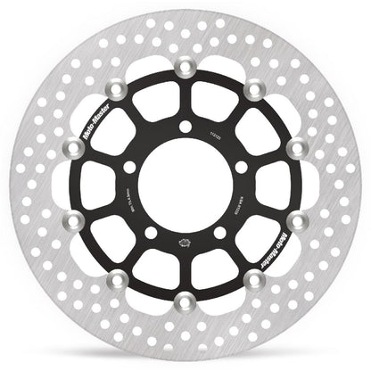 MOTO-MASTER BRAKE ROTOR FLOATING HALO ROUND BLACK 112123