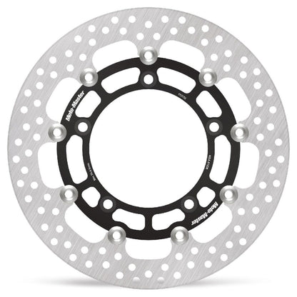 MOTO-MASTER BRAKE ROTOR FLOATING HALO ROUND BLACK 112133