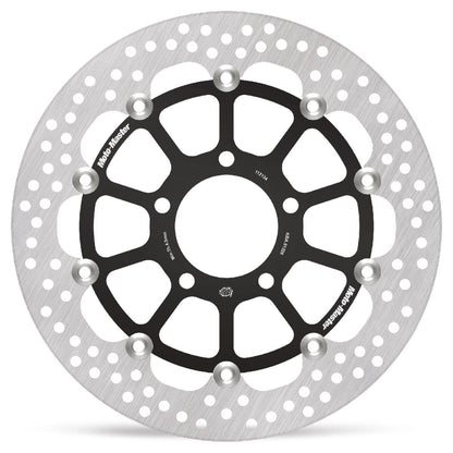 MOTO-MASTER BRAKE ROTOR FLOATING HALO ROUND BLACK 112134