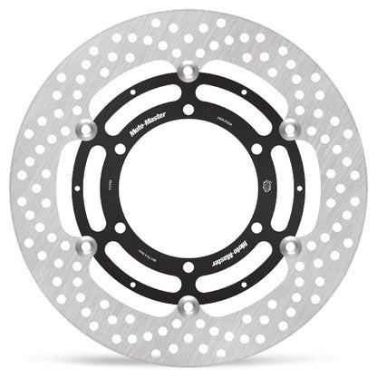 MOTO-MASTER BRAKE ROTOR FLOATING HALO ROUND BLACK 112158