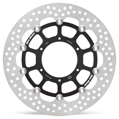 MOTO-MASTER BRAKE ROTOR FLOATING HALO ROUND BLACK 113106