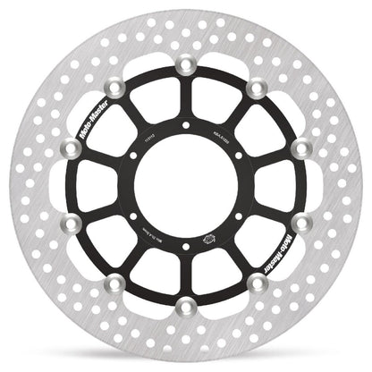 MOTO-MASTER BRAKE ROTOR FLOATING HALO ROUND BLACK 113113