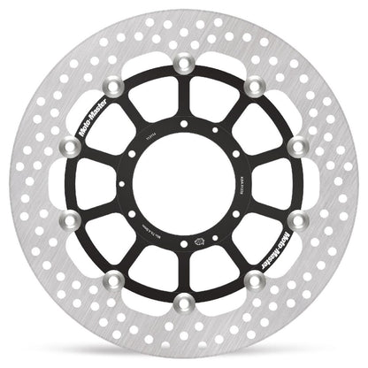 MOTO-MASTER BRAKE ROTOR FLOATING HALO ROUND BLACK 113114
