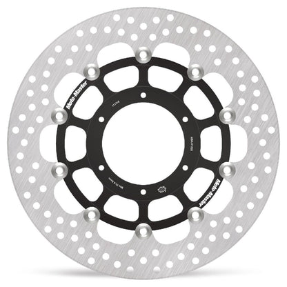 MOTO-MASTER BRAKE ROTOR FLOATING HALO ROUND BLACK 113116