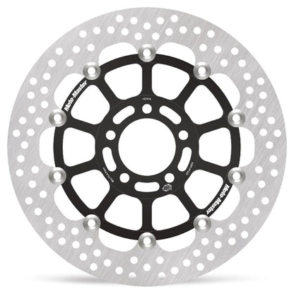 MOTO-MASTER BRAKE ROTOR FLOATING HALO ROUND BLACK 113119