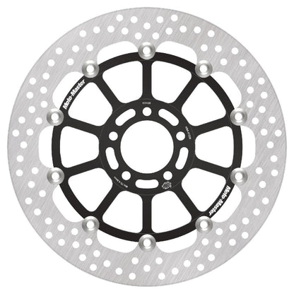 MOTO-MASTER BRAKE ROTOR FLOATING HALO ROUND BLACK 113120