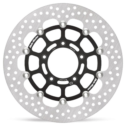 MOTO-MASTER BRAKE ROTOR FLOATING HALO ROUND BLACK 113121