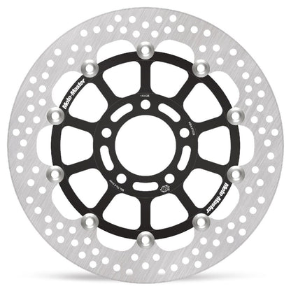 MOTO-MASTER BRAKE ROTOR FLOATING HALO ROUND BLACK 113125
