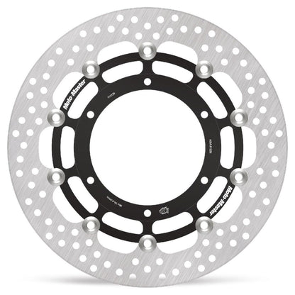 MOTO-MASTER BRAKE ROTOR FLOATING HALO ROUND BLACK 113129