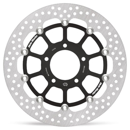 MOTO-MASTER BRAKE ROTOR FLOATING HALO ROUND BLACK 113133