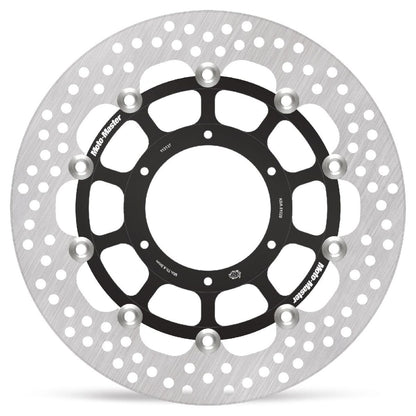 MOTO-MASTER BRAKE ROTOR FLOATING HALO ROUND BLACK 113137